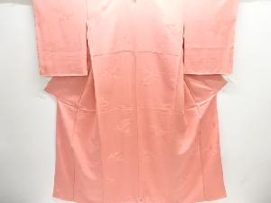 未使用品　七福神模様一つ紋江戸小紋着物